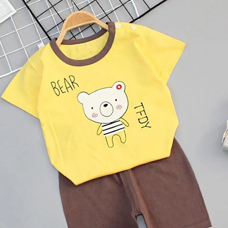 2-piece Thin Pajamas Sets for Toddler Boy Wholesale Children's Clothing