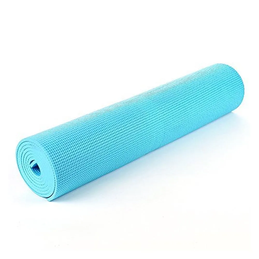 6mm Yoga Mats Soft Non Slip Exercise Mat - Ice Blue