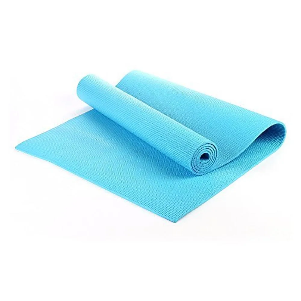 6mm Yoga Mats Soft Non Slip Exercise Mat - Ice Blue