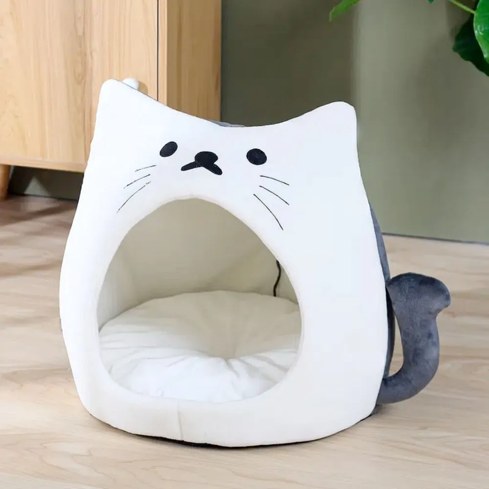 Adorable Cat Shaped Cat House