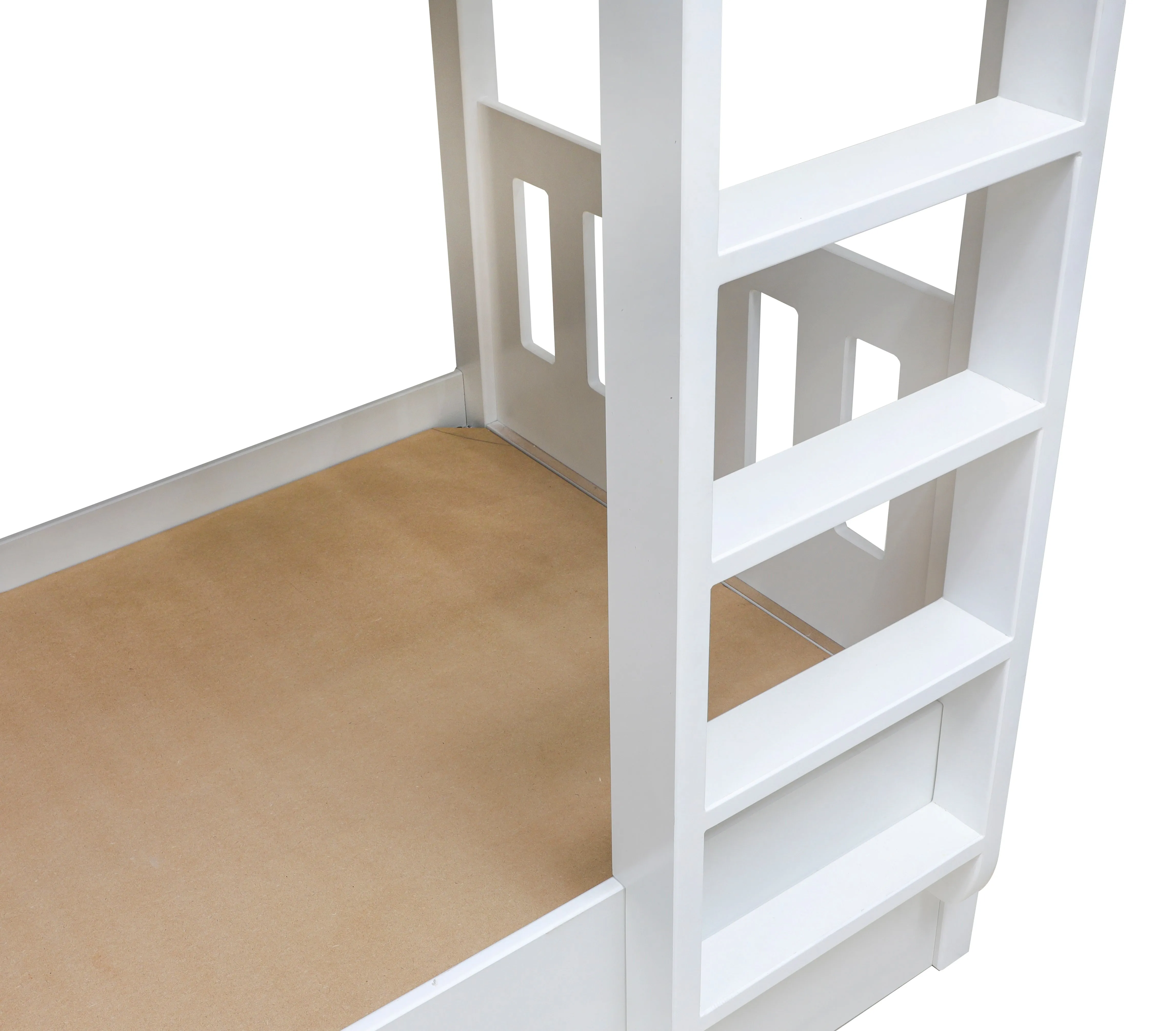 AFT WOW WOODEN BUNK BED, WOODEN, WHITE