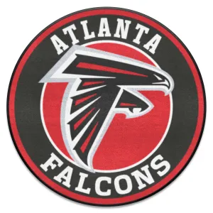 Atlanta Falcons Roundel Rug - 27in. Diameter