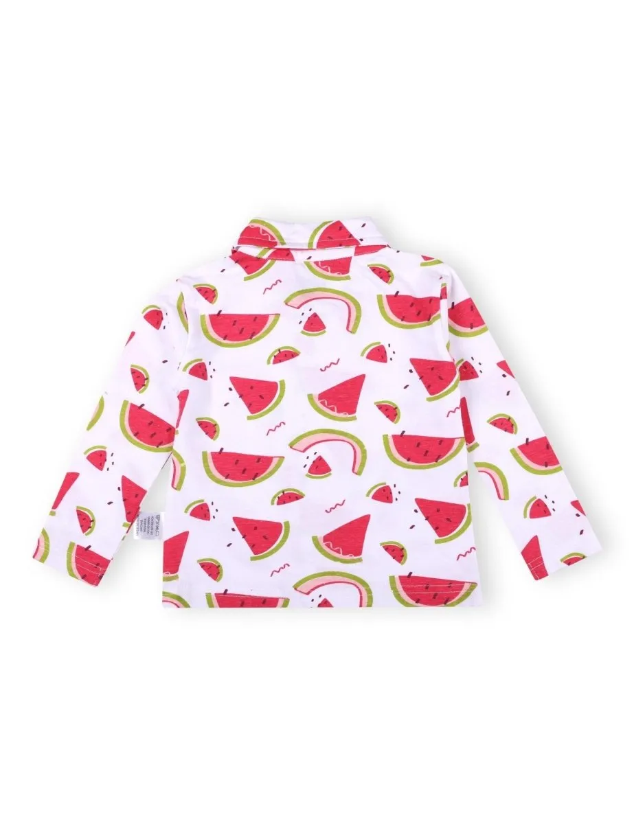 Baby and Kids Pajama Nightsuit Set - Watermelon Punch