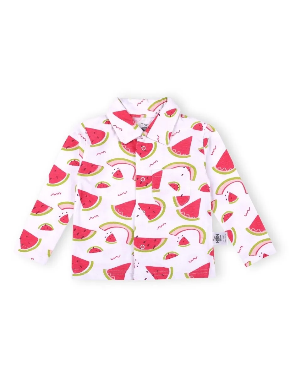 Baby and Kids Pajama Nightsuit Set - Watermelon Punch