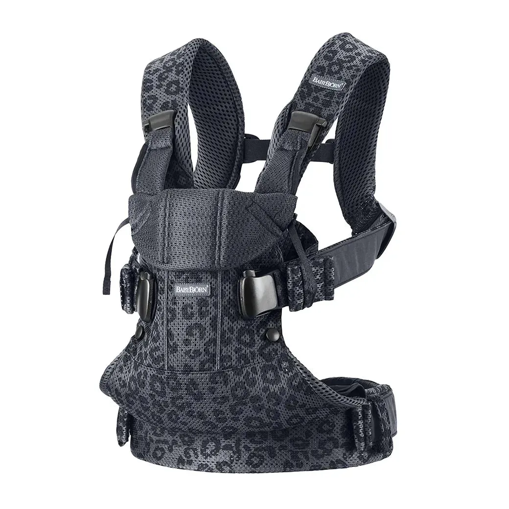 Baby Carrier One Air, 3D Mesh - Anthracite Leopard