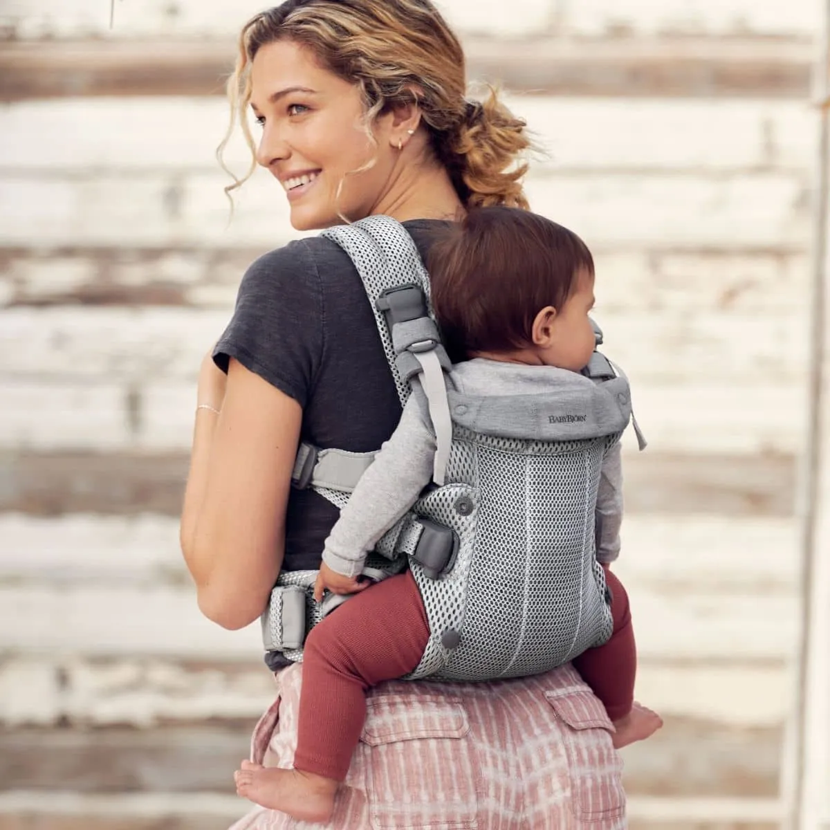 BabyBjorn Baby Carrier Harmony - Silver 3D Mesh