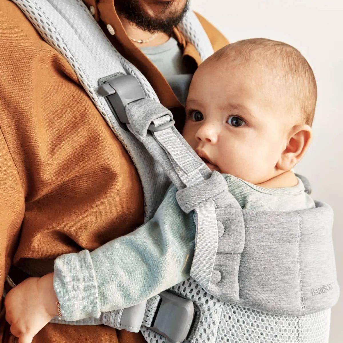 BabyBjorn Baby Carrier Harmony - Silver 3D Mesh