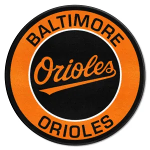 Baltimore Orioles Roundel Rug - 27in. Diameter "Orioles" Logo