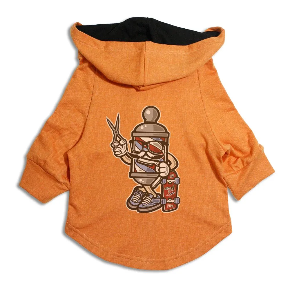 Barber Skater Cat Hoodie Jacket