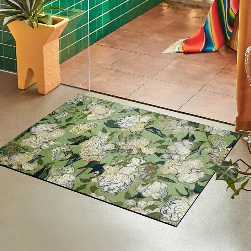 Bathroom Floor Mat Soft Diatom Mud Absorbent Non-slip