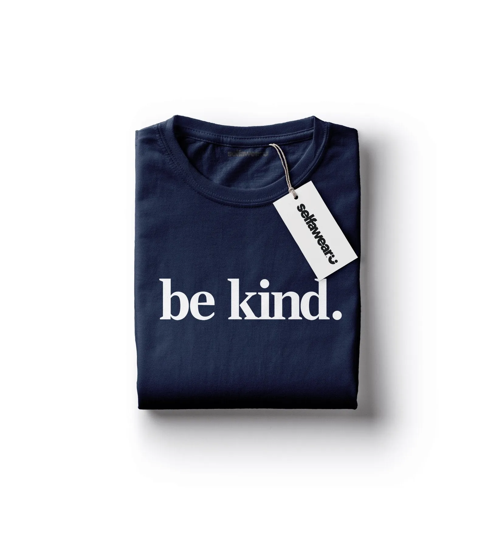 Be Kind. T-Shirt Navy