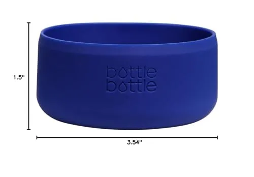 bottlebottle Protective Silicone Sleeve Fit 12-64oz for Hydro Sports,Simple Modern,Takeya,MIRA, Iron Flask and other Brand Water Bottle, BPA Free Anti-Slip Bottom Sleeve Cover