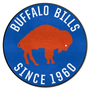 Buffalo Bills Roundel Rug - 27in. Diameter, NFL Vintage