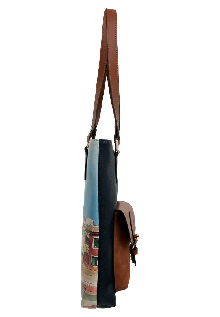 Burano Island | Multi Pocket Bag Shoulder Bag