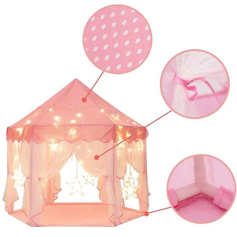 Castle Shaped Cute Princess Tent House