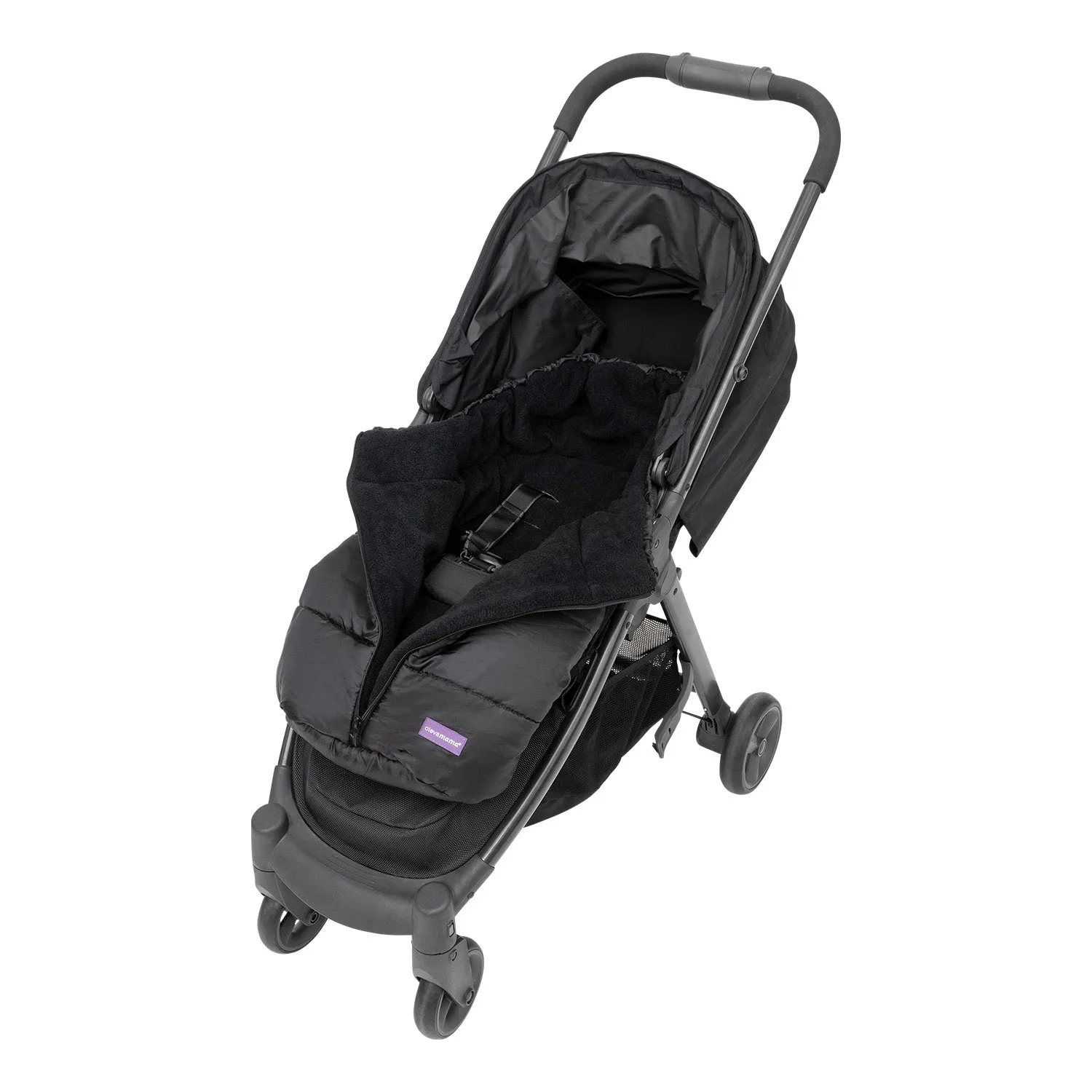 Clevamama Newborn Footmuff Black