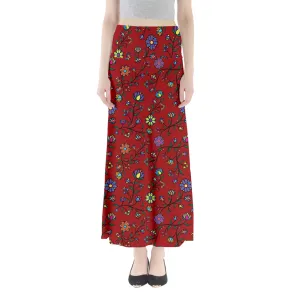 Cosmic Whisper Lodge Paint Full Length Maxi Skirt