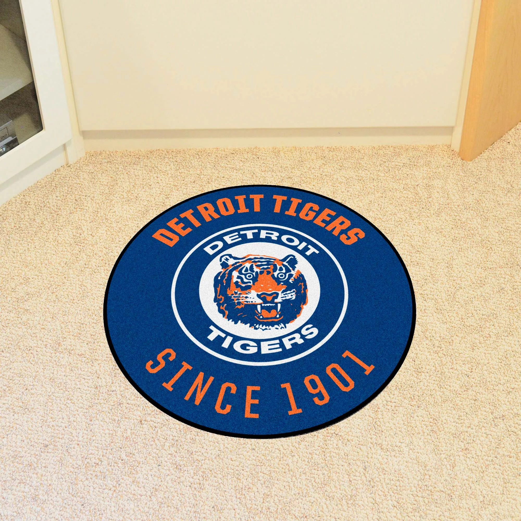 Detroit Tigers Roundel Rug - 27in. Diameter1964