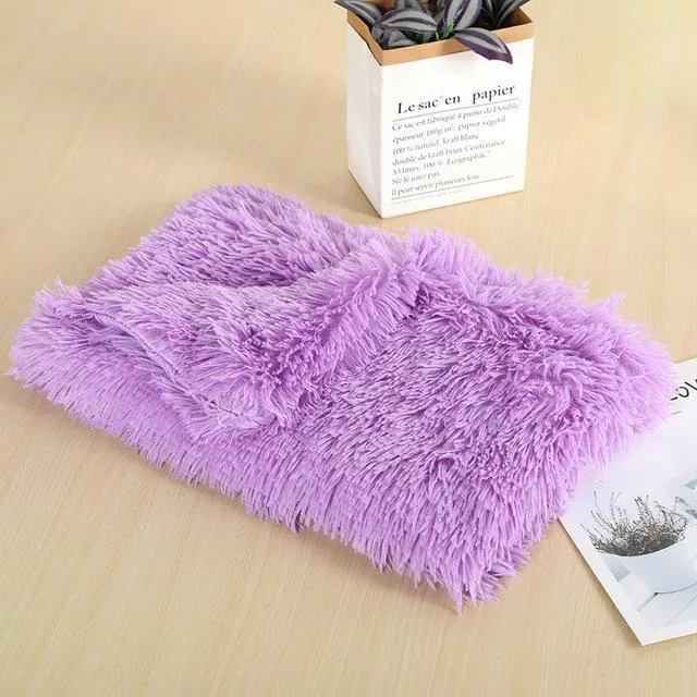 Fluffy Pet Blanket 15 Colours!