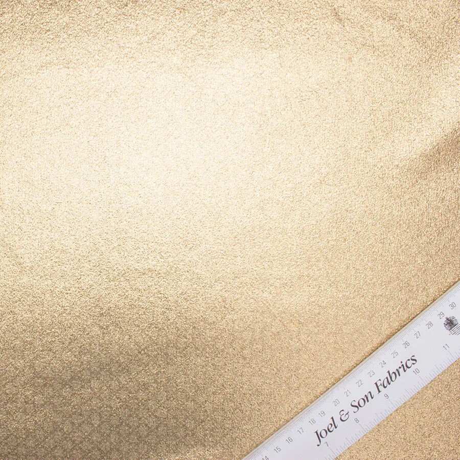 Gold Jacquard Laminated Polyester