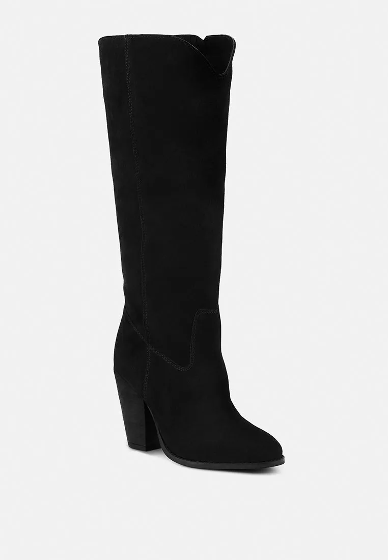 Great-Storm  Leather Calf Boots