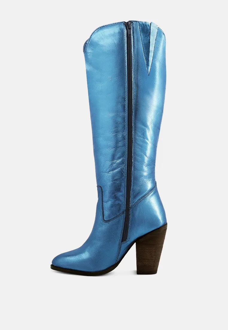 Great-Storm  Leather Calf Boots