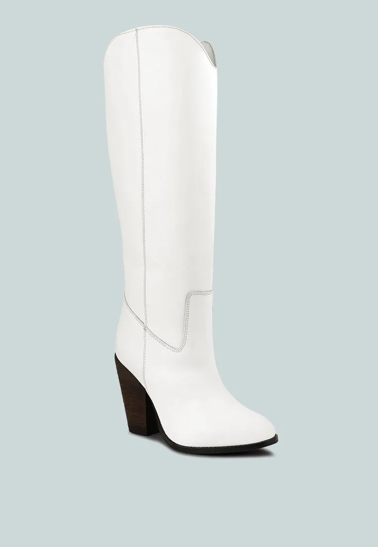 Great-Storm  Leather Calf Boots