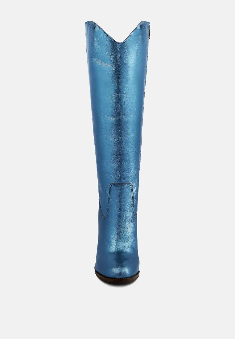 Great-Storm  Leather Calf Boots