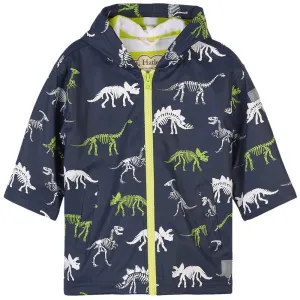 Hatley Colour Changing Raincoat - Dino Fossils