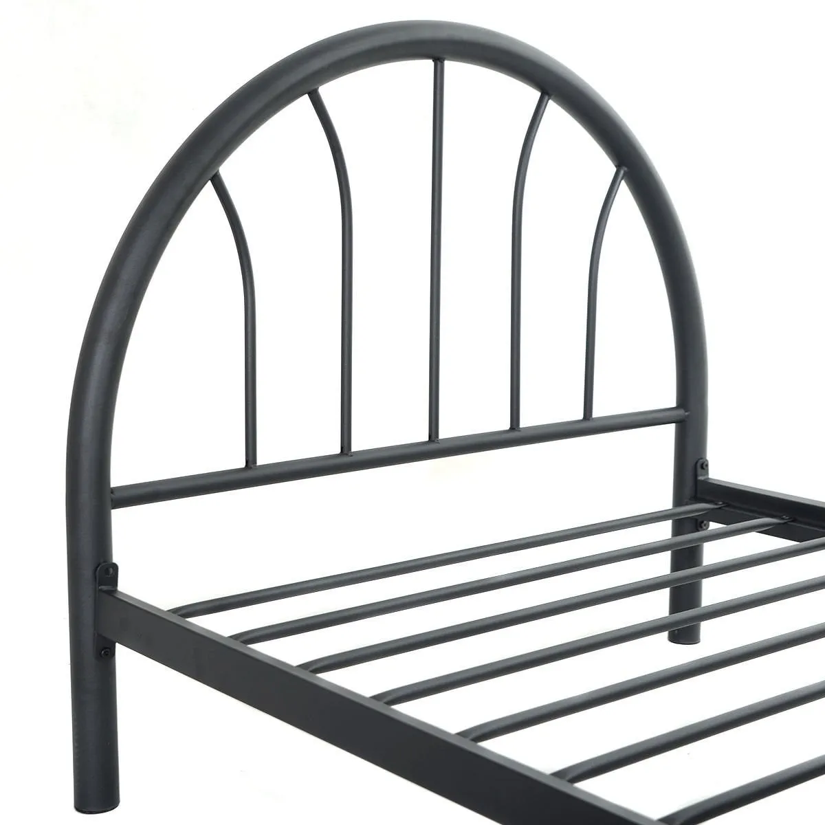 KOMFOTT 83"x42"x35" Metal Bed Platform Frame Twin Size