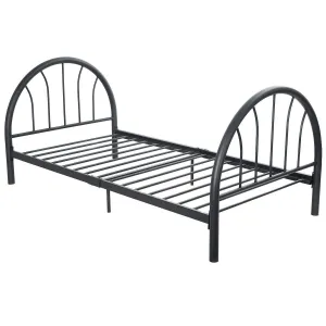 KOMFOTT 83"x42"x35" Metal Bed Platform Frame Twin Size