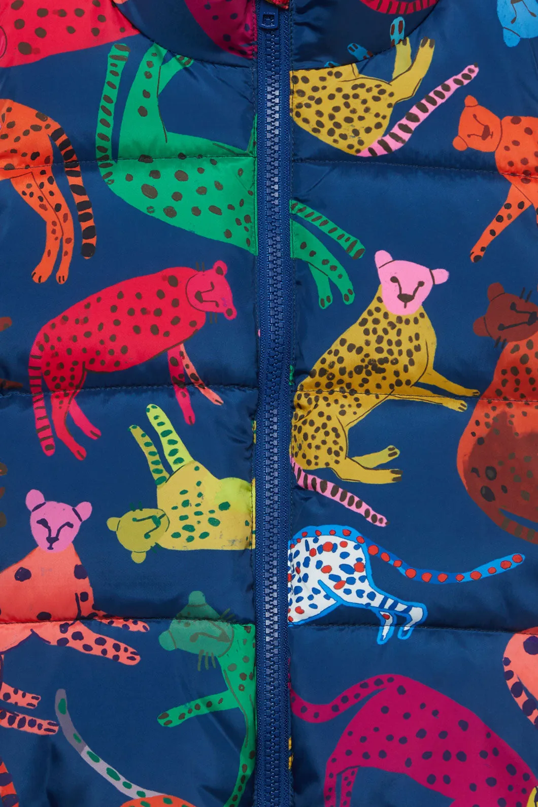 Leopards Kids Puffer Vest