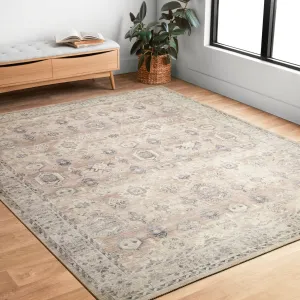 Loloi Ii Hathaway Hth 03 Java Multi Accent Rug 2'3x3'9 Soft Durable Low Pile