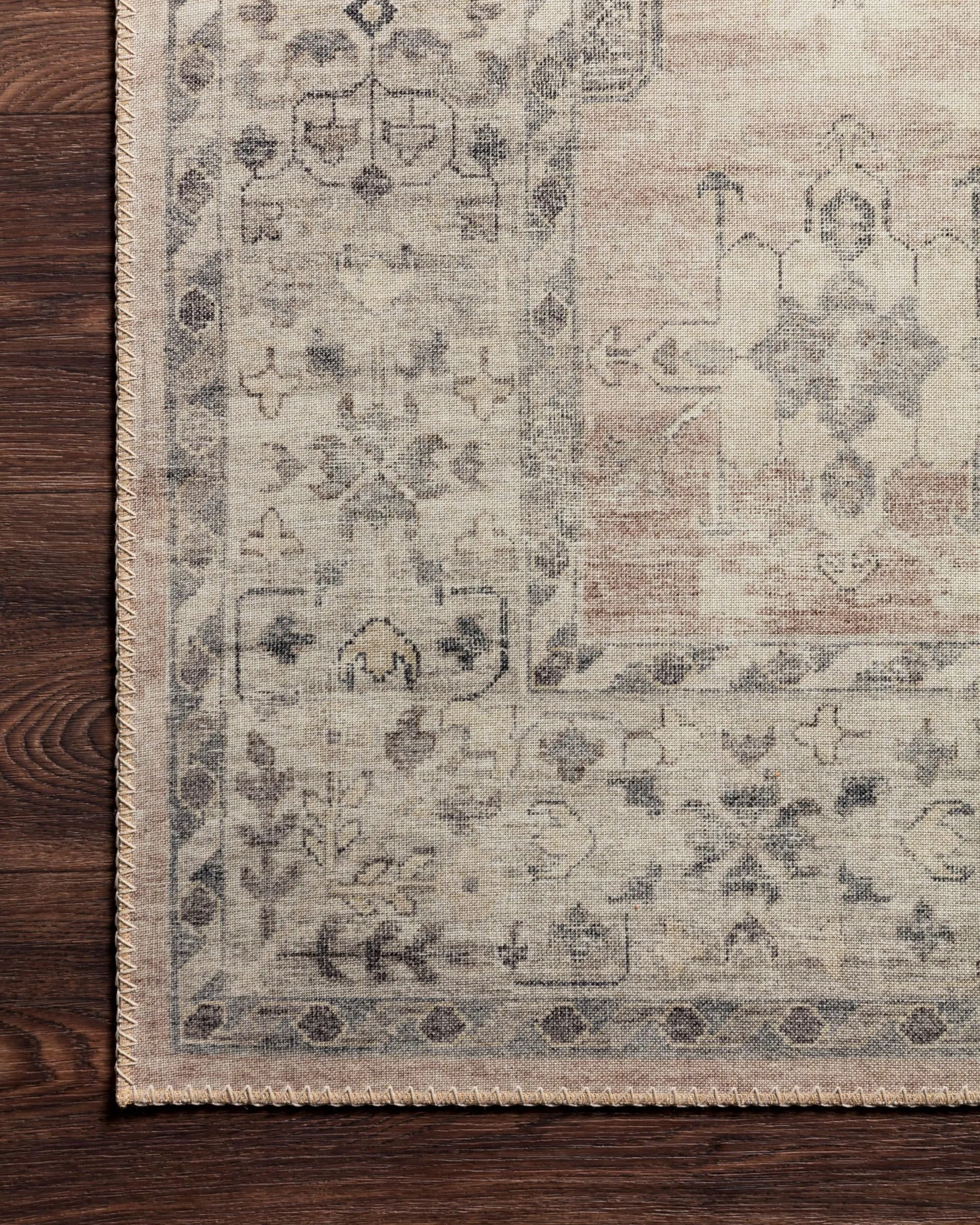 Loloi Ii Hathaway Hth 03 Java Multi Accent Rug 2'3x3'9 Soft Durable Low Pile