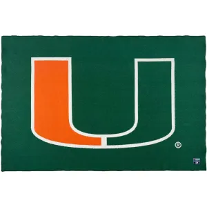 Miami Hurricanes Wool Throw