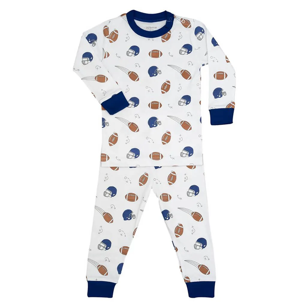 Noomie 2 Piece Pajamas Football