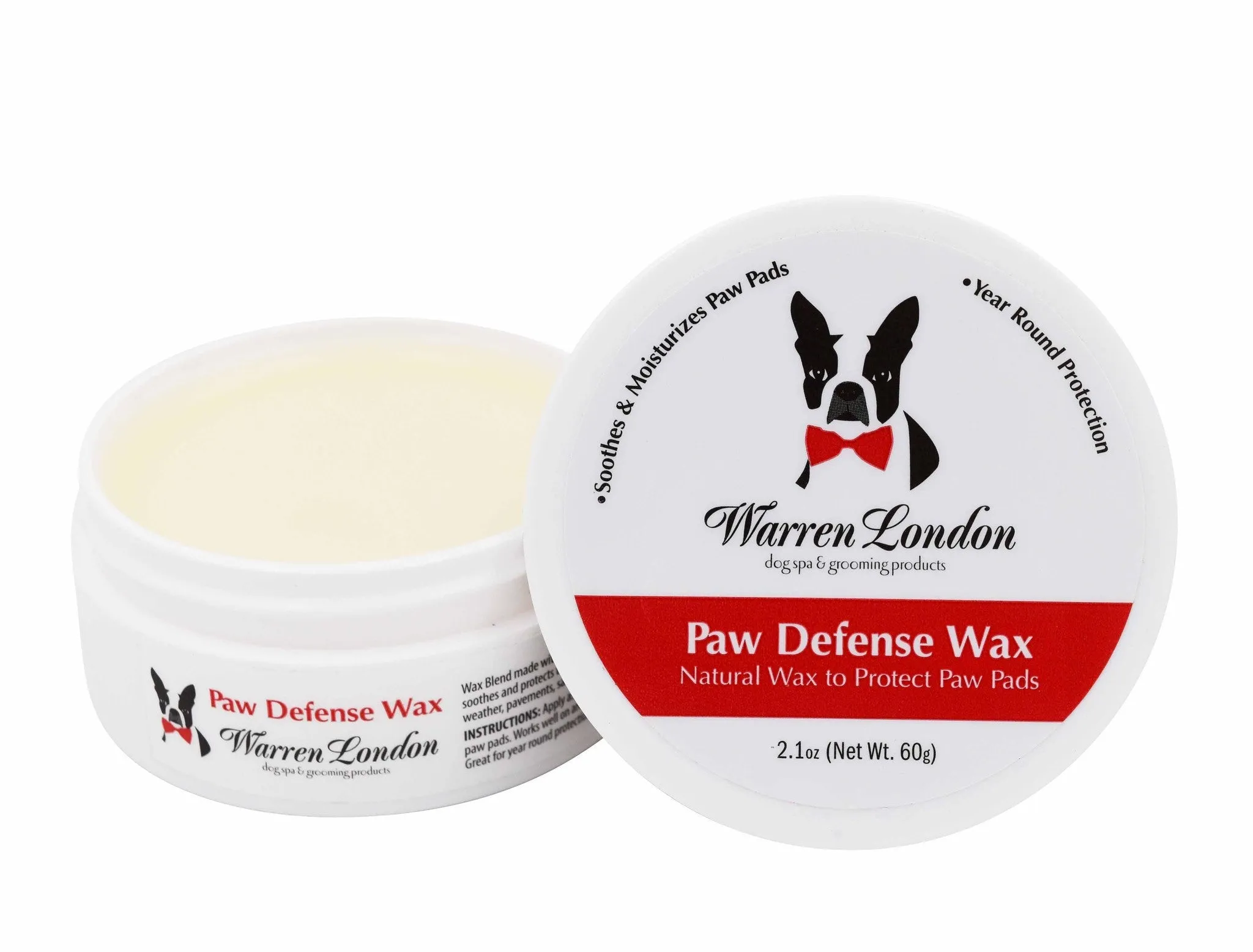 Paw Defense Wax - Soothes, Moisturizes and Protects Dog's Paw Pads