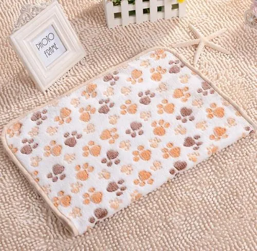 Puppy Blanket Pet Cushion Small Dog Cat Bed Soft Warm Sleep Mat