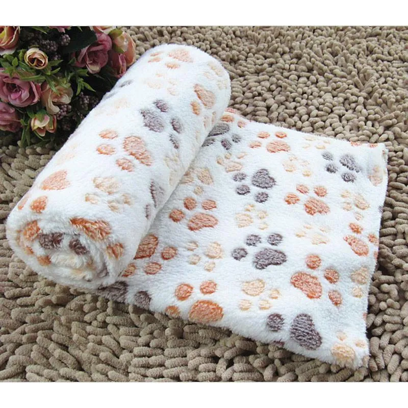 Puppy Blanket Pet Cushion Small Dog Cat Bed Soft Warm Sleep Mat