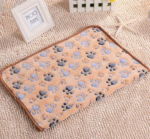 Puppy Blanket Pet Cushion Small Dog Cat Bed Soft Warm Sleep Mat