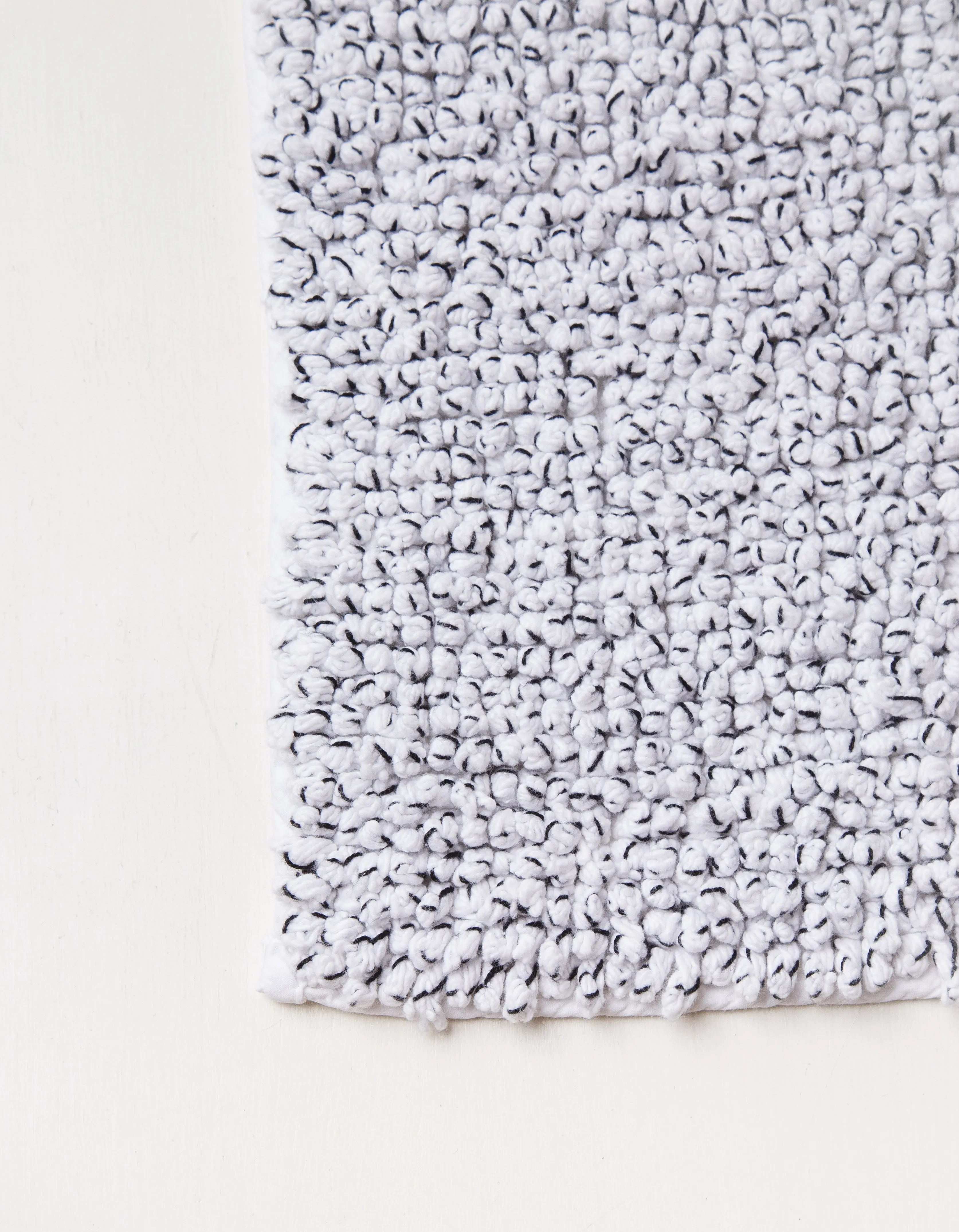 Salt & Pepper Bath Mat