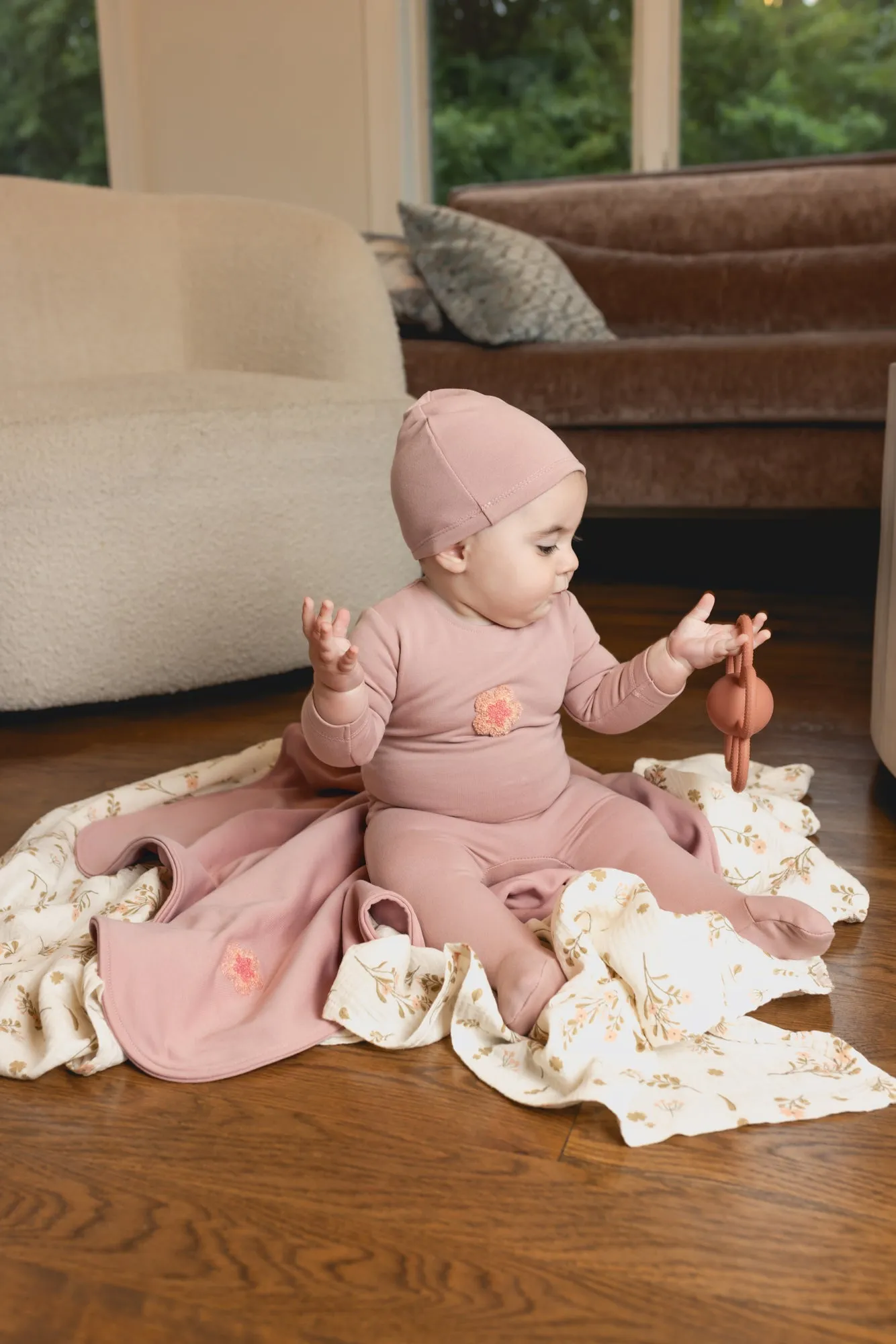 Sherpa Yarn Layette Set