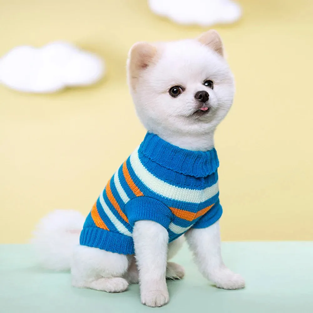 Snug Style: Pet Knitted Sweater for Small Dogs - Universal Pullover for Chihuahuas and Puppies, Ensuring Cozy Warmth and Chic Comfort