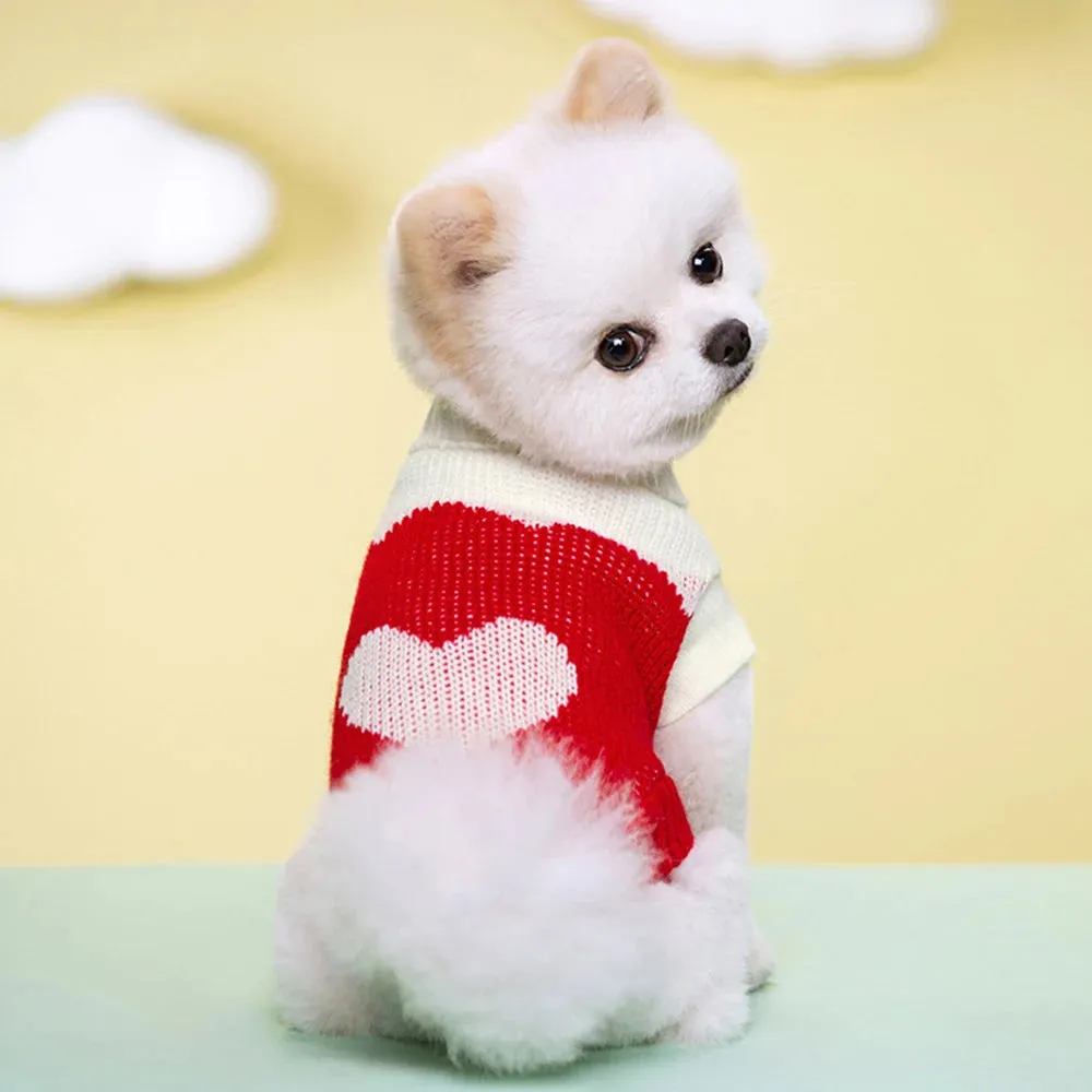 Snug Style: Pet Knitted Sweater for Small Dogs - Universal Pullover for Chihuahuas and Puppies, Ensuring Cozy Warmth and Chic Comfort