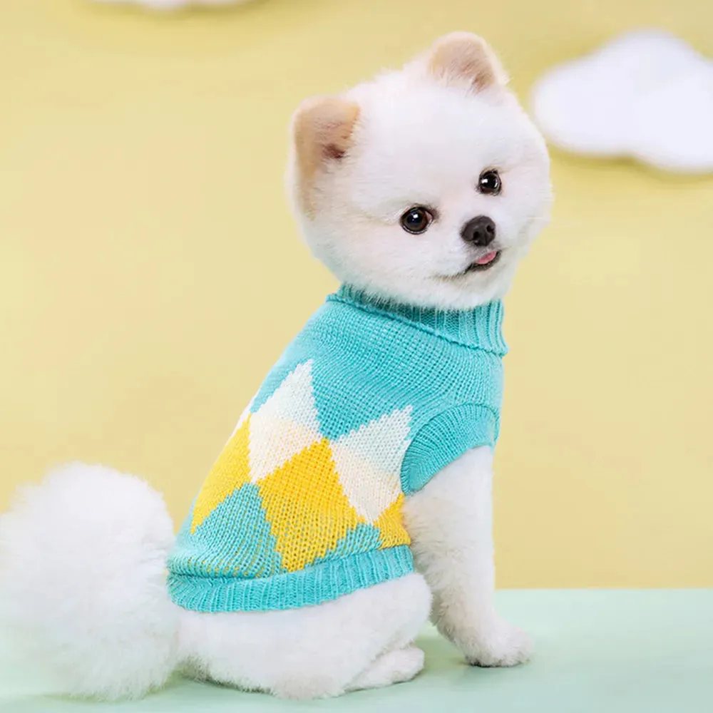 Snug Style: Pet Knitted Sweater for Small Dogs - Universal Pullover for Chihuahuas and Puppies, Ensuring Cozy Warmth and Chic Comfort