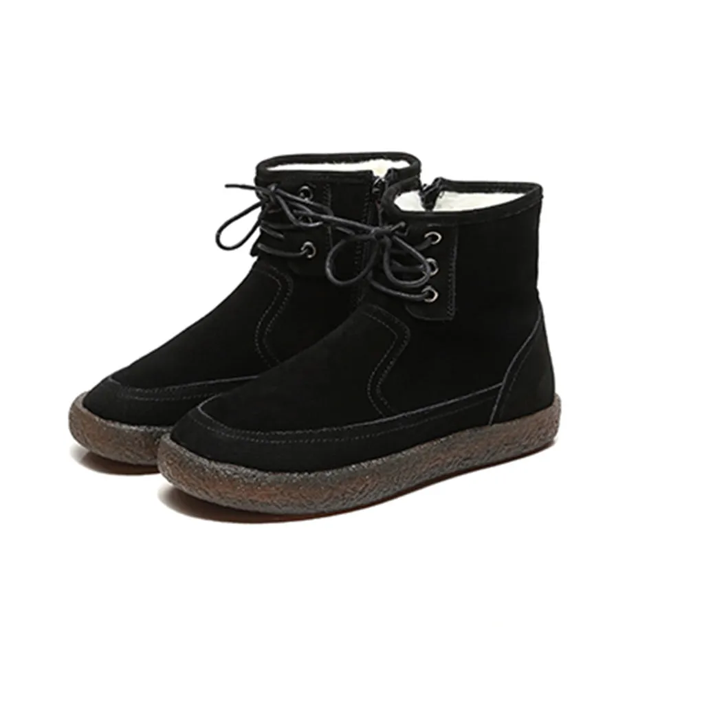 Suede Warm Velvet Women's Winter Boots