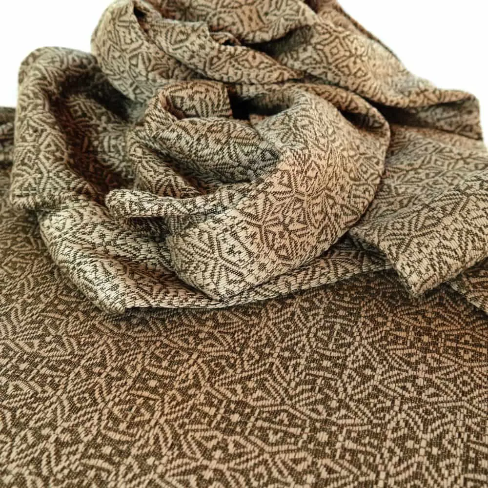 Sumeri Loden Cashmere Woven Wrap by Didymos