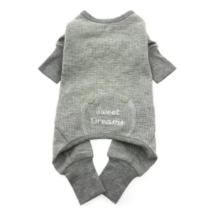 Sweet Dreams Dog Pajamas Alloy Grey