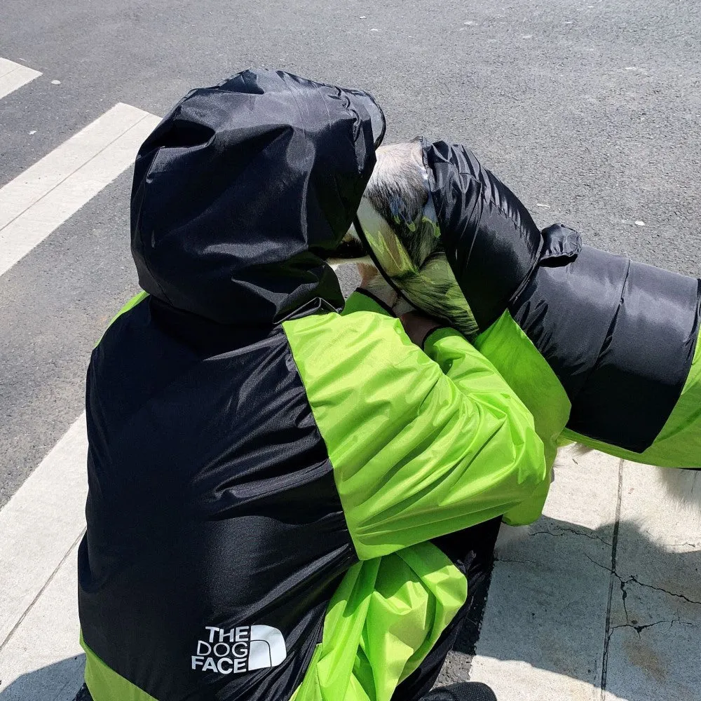 The Dog Face Dog Human Matching Raincoat