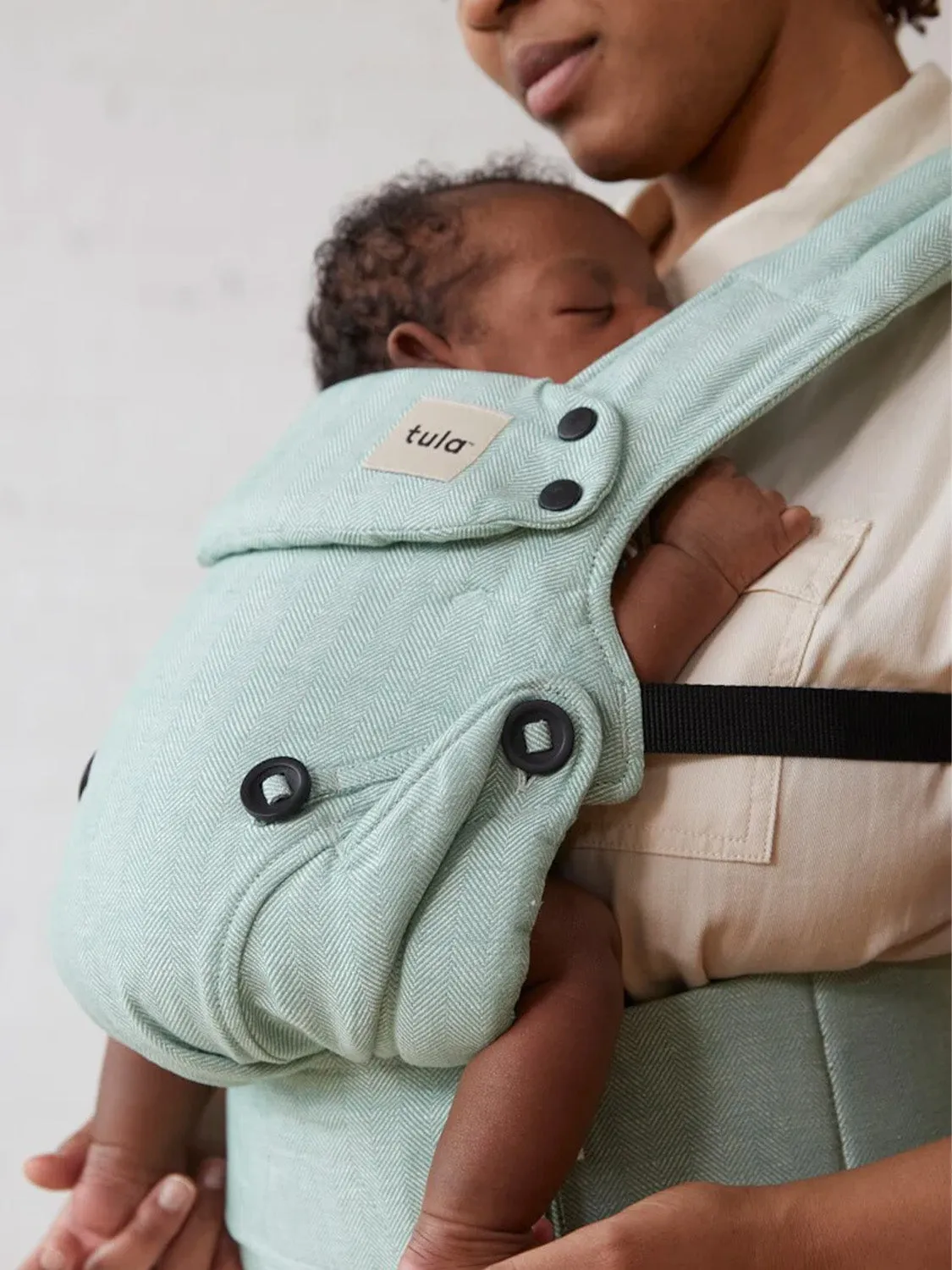 Tula Explore Linen Baby Carrier - Eucalyptus